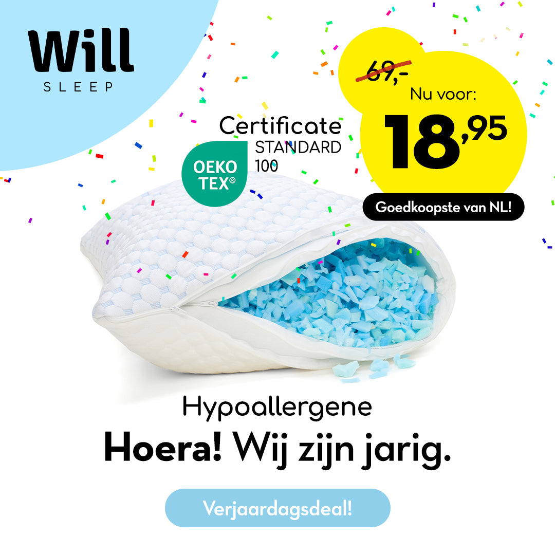 WillSleep Pillow | Jouw ideale slaapkussen