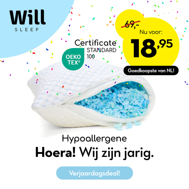 WillSleep Pillow | Jouw ideale slaapkussen