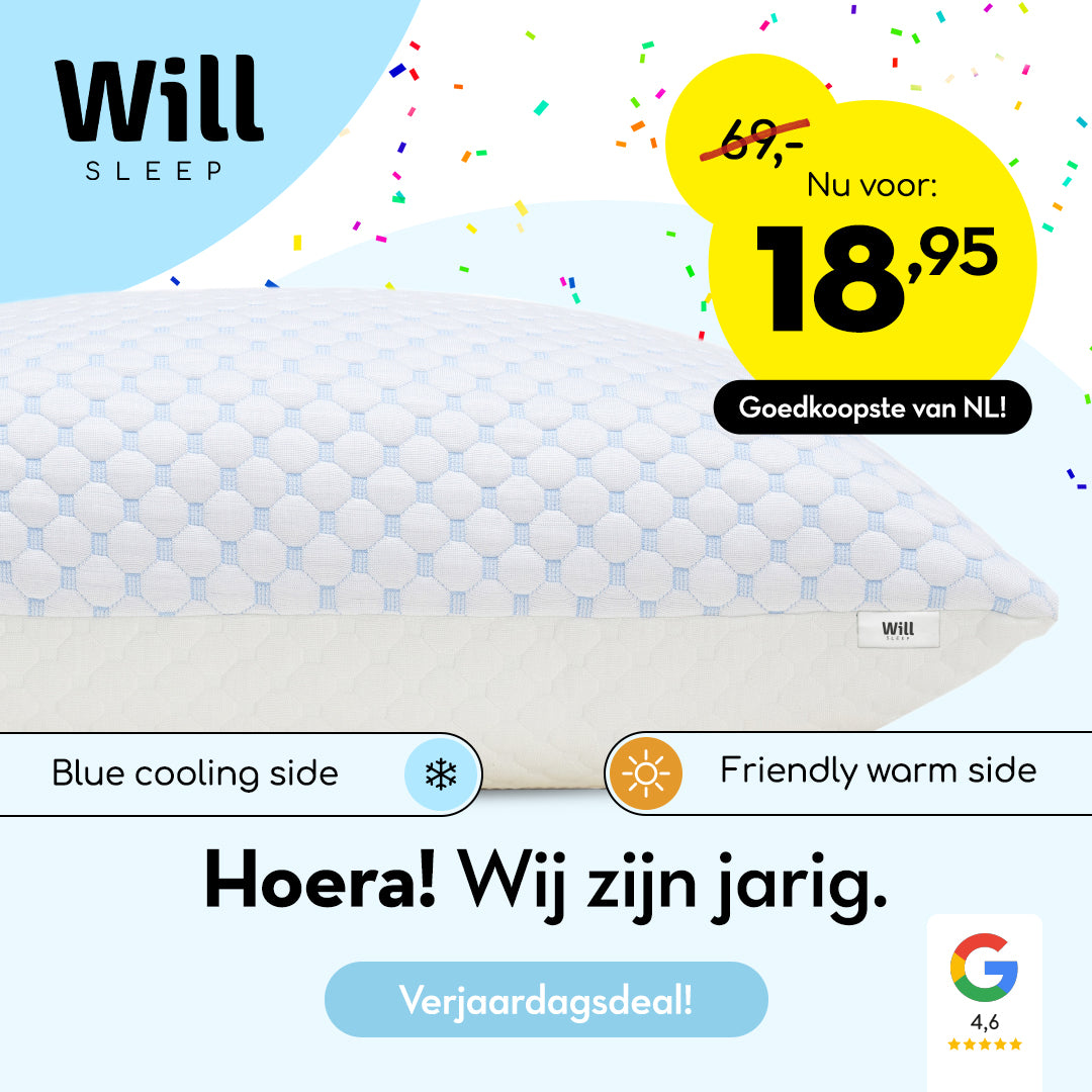 WillSleep Pillow | Jouw ideale slaapkussen