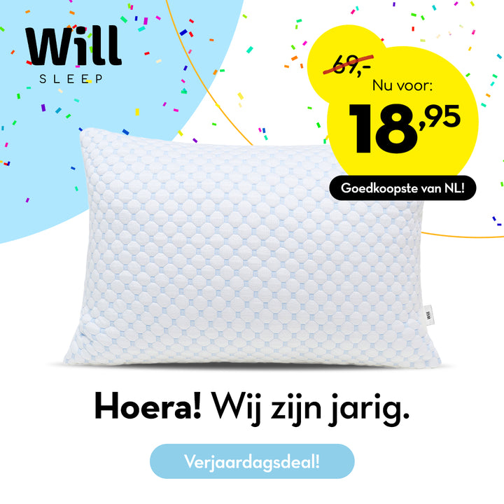 WillSleep Pillow | Jouw ideale slaapkussen