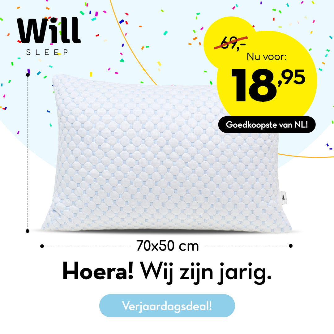 WillSleep Pillow | Jouw ideale slaapkussen