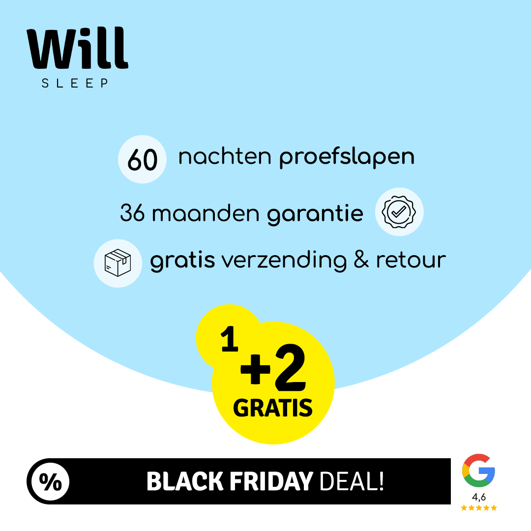 Black Friday Deal: Nu 1+2 Gratis!