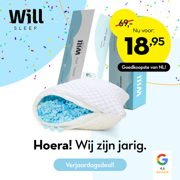 WillSleep Pillow | Jouw ideale slaapkussen