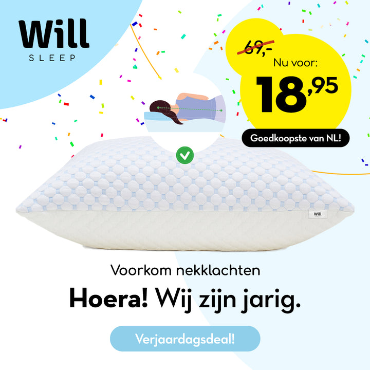 WillSleep Pillow | Jouw ideale slaapkussen