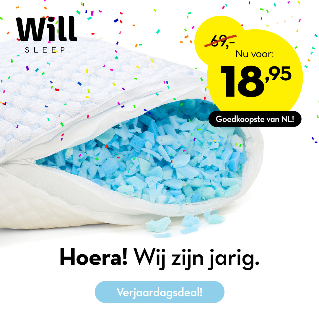 WillSleep Pillow | Jouw ideale slaapkussen