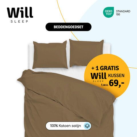 Beddengoed Taupe