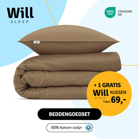 Beddengoed Taupe